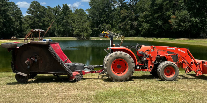 Brush Hogging in San Jacinto County, Texas